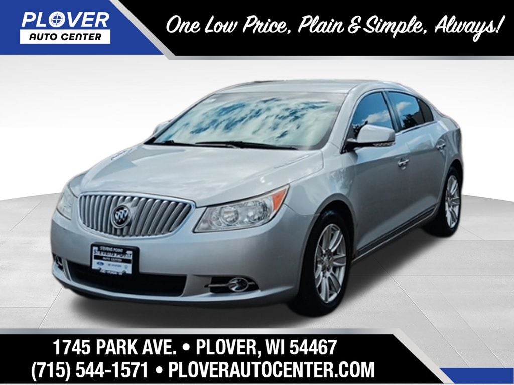 2012 Buick LaCrosse Premium 2 Group in Quicksilver Metallic — front three-quarter view